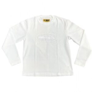 Sweat-shirts blancs à manches longues Corteiz Alcatraz Waffle