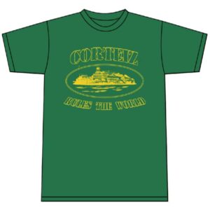 T-shirt vert Corteiz 2019 OG Alcatraz